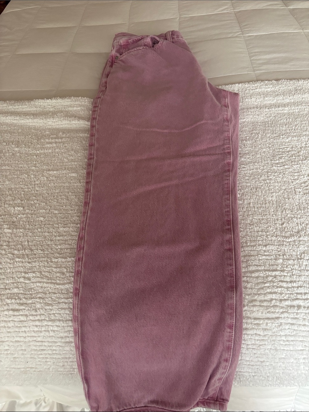 Madewell Dusty Pink Highrise Classic 5 pocket Jeans. Sz 30P - Picture 7 of 9